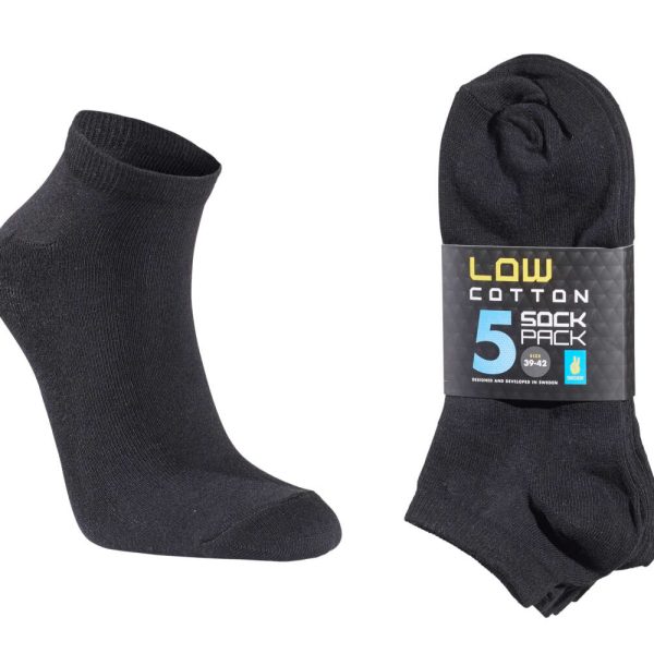 Nogavice Seger Low Cotton 5-pack