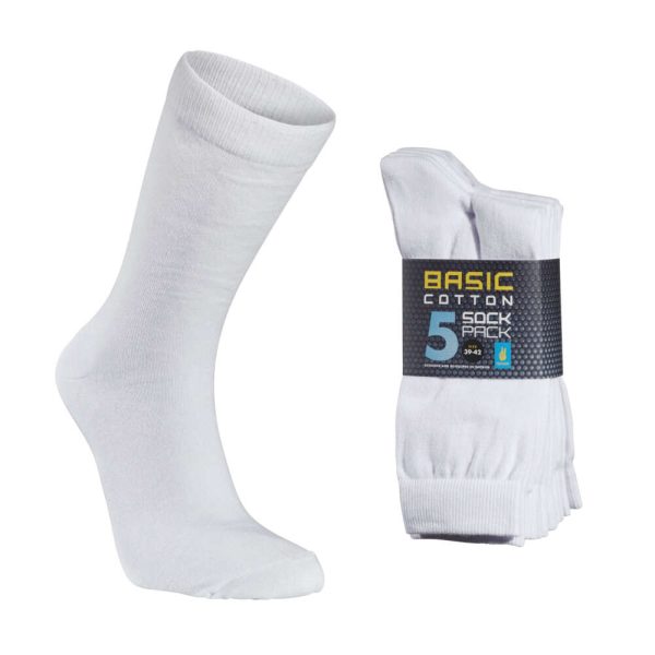 Nogavice Seger Basic Cotton 5-pack