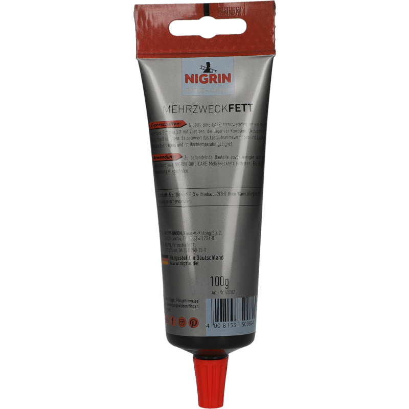 NIGRIN BIKE-CARE večnamenska mast 100g - slika 2