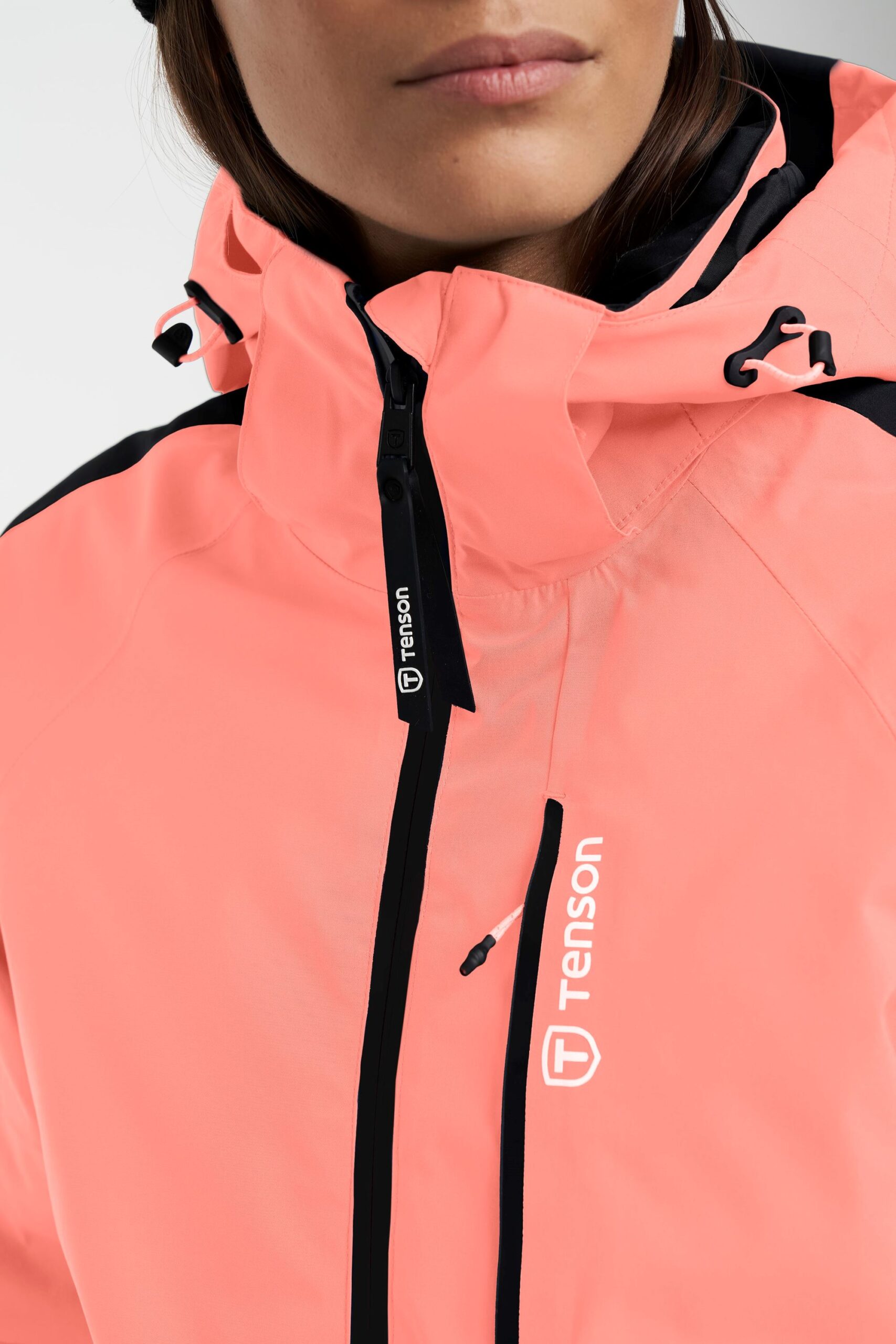 Tenson Core Ski Jacket Women – ženska smučarska jakna (coral) - slika 4