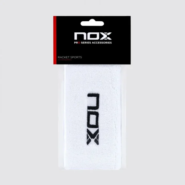 NOX 2 LONG WHITE WRISTBANDS