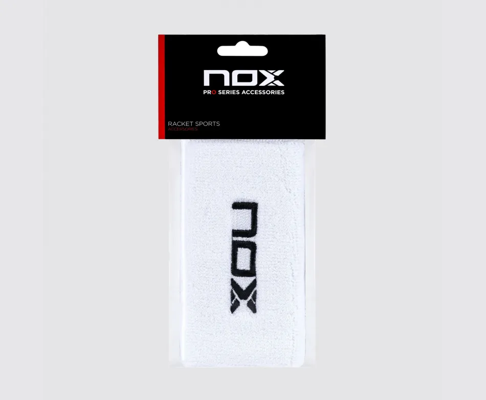 NOX 2 LONG WHITE WRISTBANDS