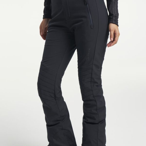 Tenson Grace Softshell Skipants Women črne ženske softshell smučarske hlače črne