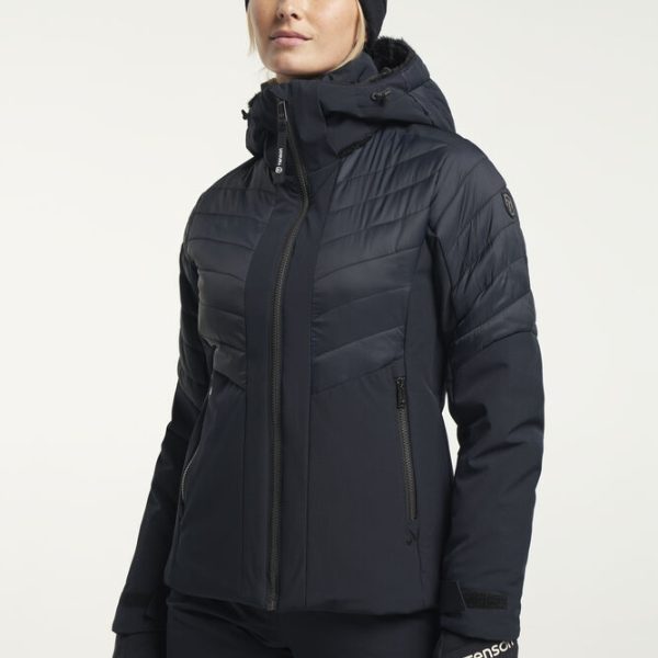 Tenson Kelly Ski Jacket Women črna – ženska smučarska jakna z vodoodbojno zaščito