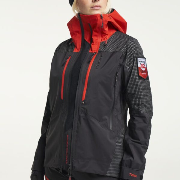 Tenson TXlite Nunataq Jacket Women črna ženska smučarska jakna z 20.000 mm membrano