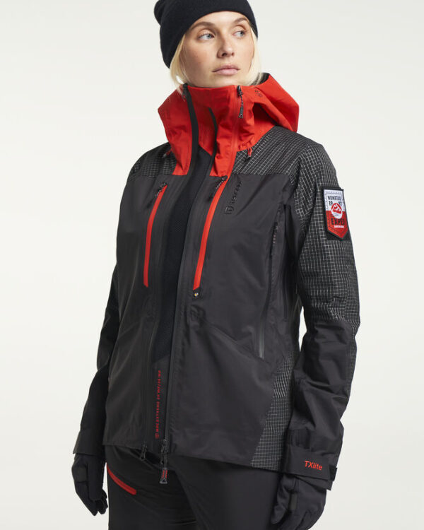Tenson TXlite Nunataq Jacket Women črna ženska smučarska jakna z 20.000 mm membrano
