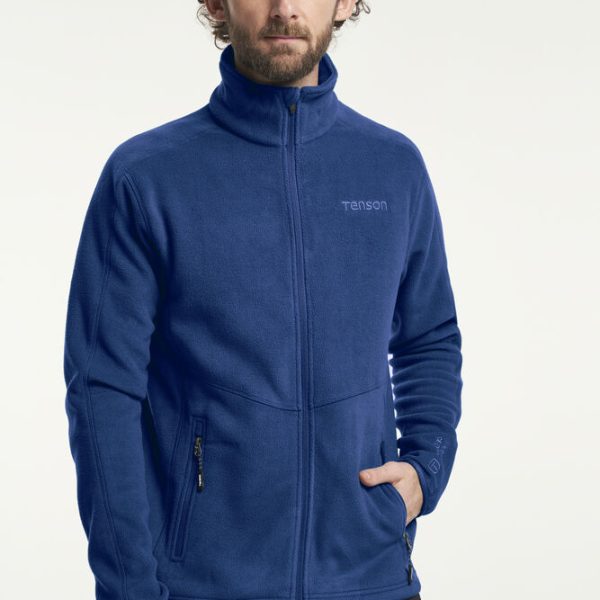 Tenson Miracle Fleece Men modra flis jakna