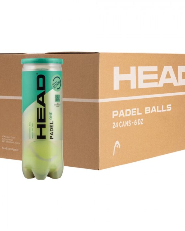 HEAD Padel One – padel žogice karton (24 tub)
