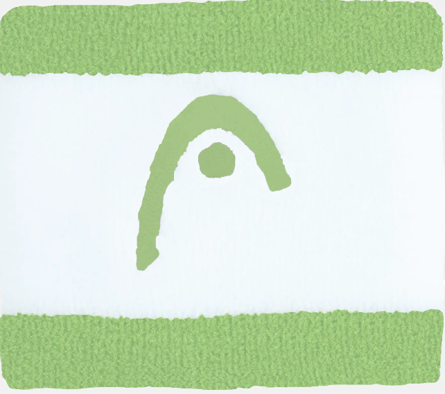 HEAD Wristband Striped 2.5 – naključna barva - slika 2