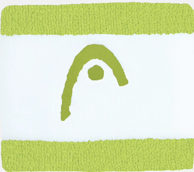 HEAD Wristband Striped 2.5 – naključna barva - slika 3