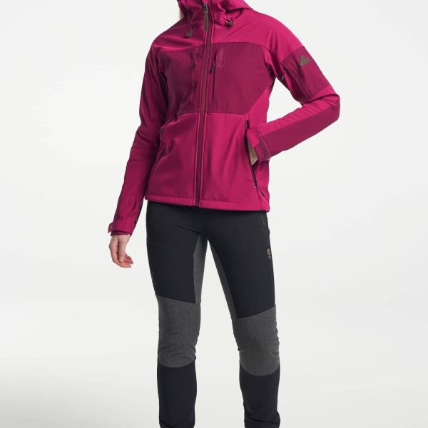 Himalaya ženska softshell jakna Dark Fuchsia – celoten pogled