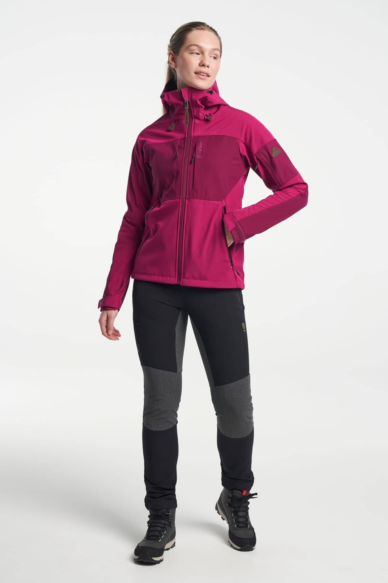 Himalaya ženska softshell jakna Dark Fuchsia – celoten pogled