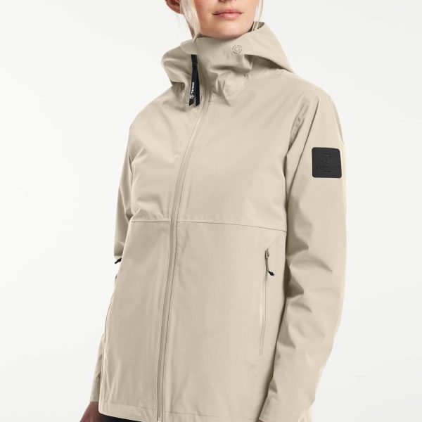Tenson Misty Shell ženska jakna Light Beige