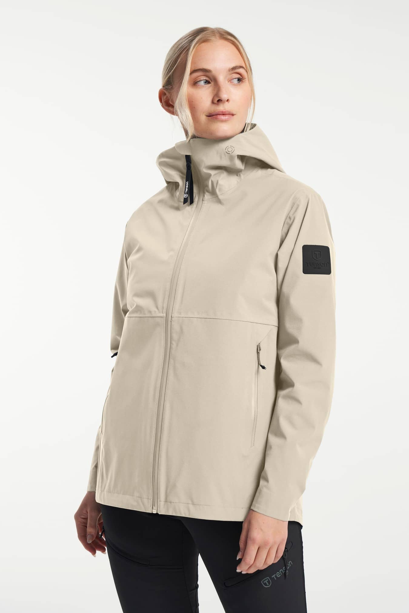 Tenson Misty Shell ženska jakna Light Beige