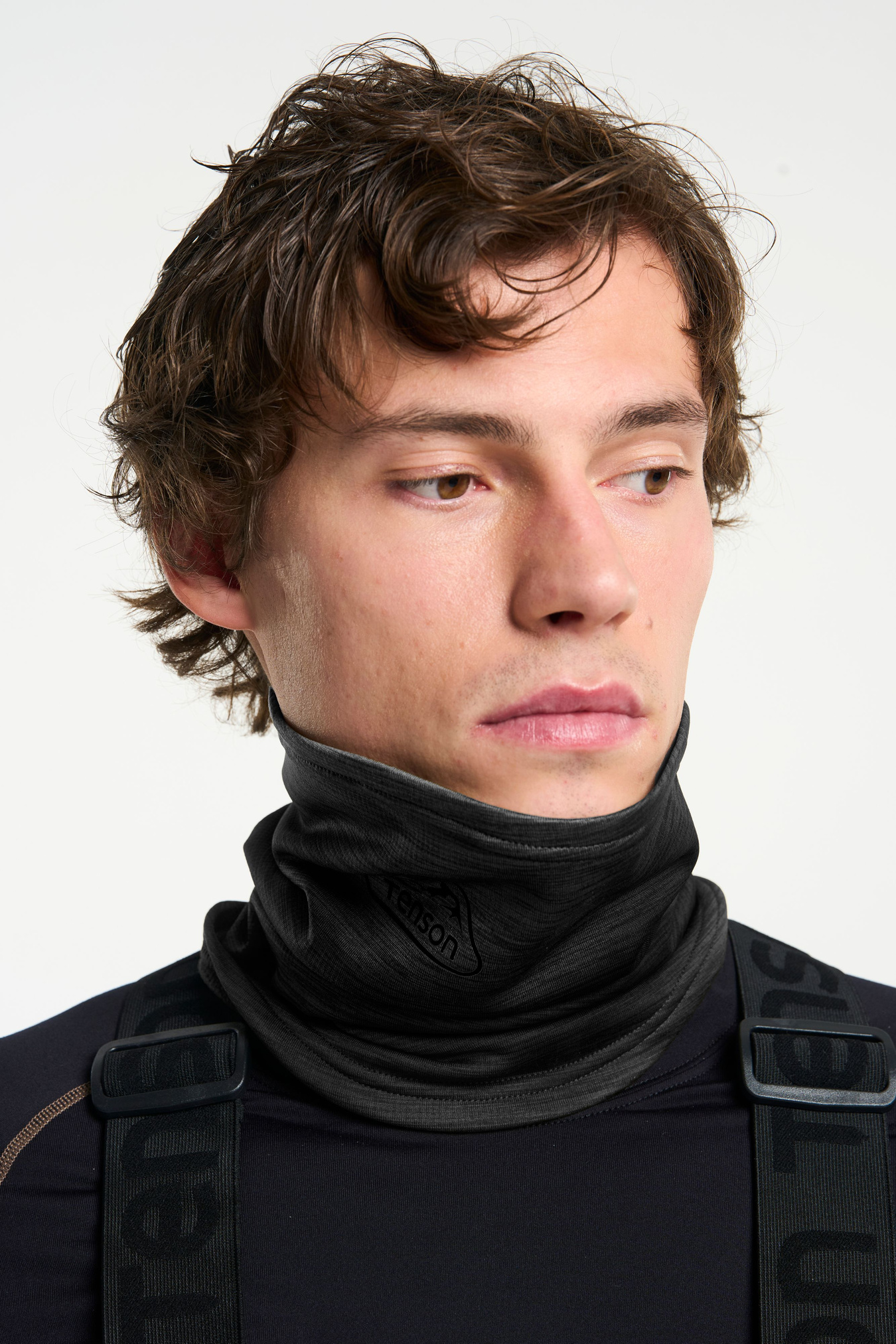 Tenson TXlite Buff unisex ovratna ruta – črna