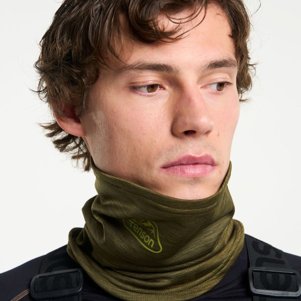 Tenson TXlite Buff unisex ovratna ruta – temno olivna