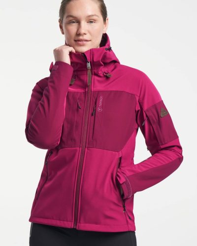 Himalaya ženska softshell jakna Dark Fuchsia – spredaj
