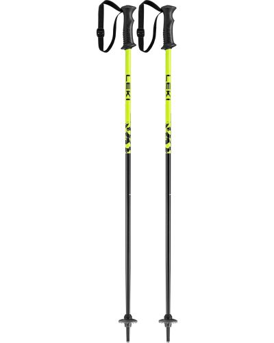 LEKI Rider otroške smučarske palice 65344141 black neonyellow white