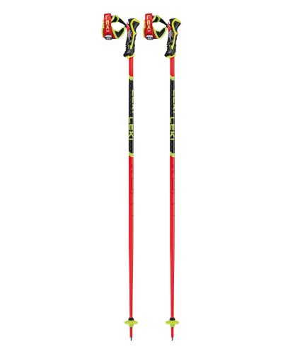 LEKI WCR TBS SL 3D 65267751 bright red black neonyellow celotne palice