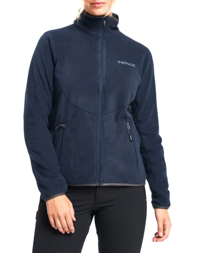 Malin 2.0 ženski flis Navy – spredaj